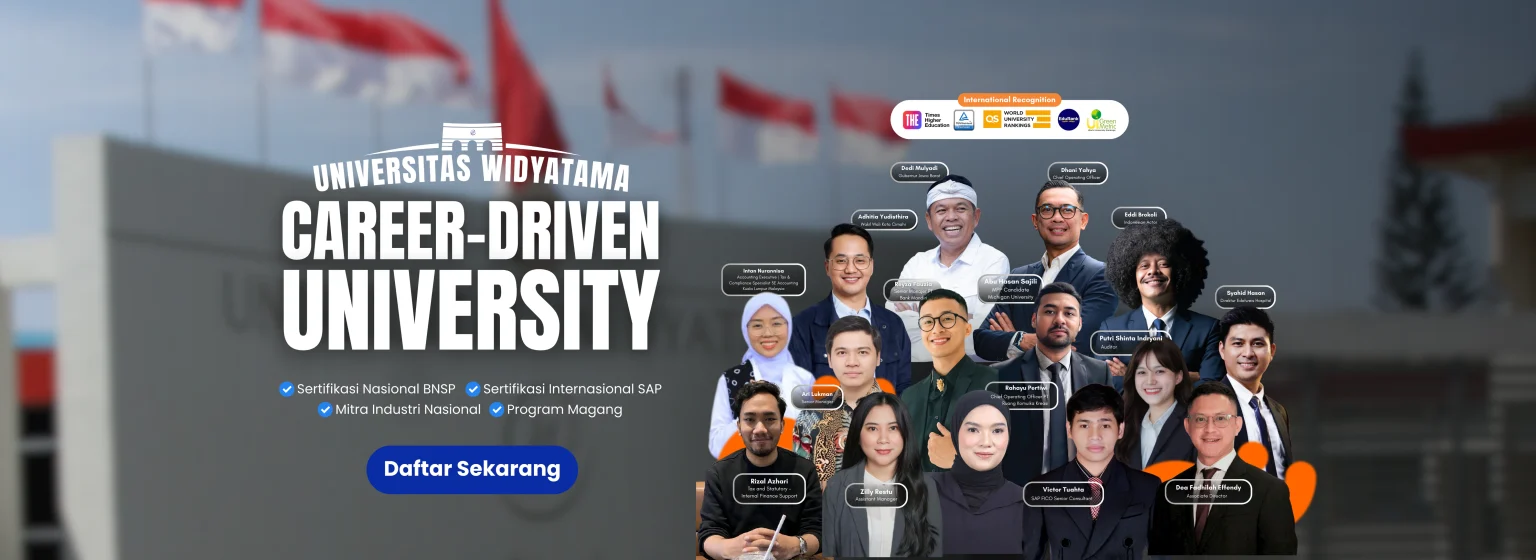 Pendaftaran mahasiswa baru Universitas Widyatama Bandung